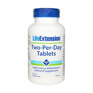 Life Extension Two-Per-Day Tablets(180片)(Two-Per-Day Tablets) _说明书_作用 ...