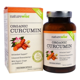 NatureWise 有机姜黄素胶囊(90粒)