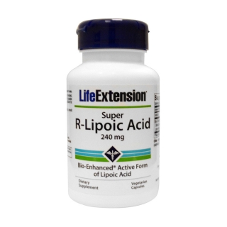Life Extension 超级R-硫辛酸素食胶囊(150粒)