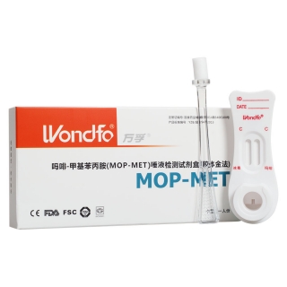 吗啡-甲基苯丙胺(MOP-MET)唾液检测试剂盒(胶体金法)(Wondfo)