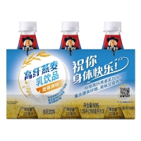 桂格 榛果味 高纤燕麦乳饮品 350ml*3瓶