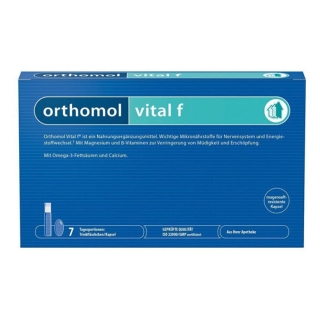 Orthomol 女性Vital F胶囊 7袋