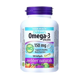 伟博 webber naturals omega3深海鱼油软胶囊