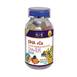 悦仁堂 DHA+乳钙果蔬软糖