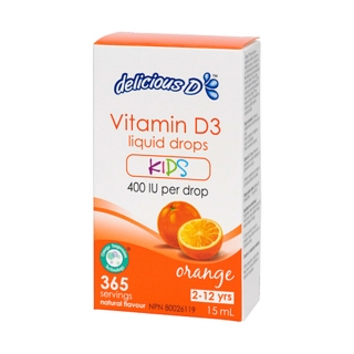 天然白金 香橙味维生素D3营养液(儿童型)