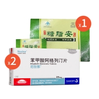 尼欣那+控糖调脂组合