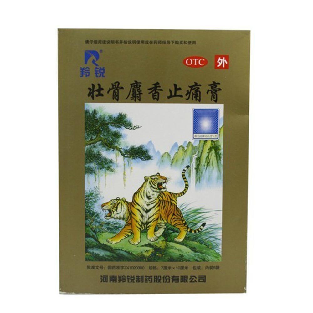 壮骨麝香止痛膏