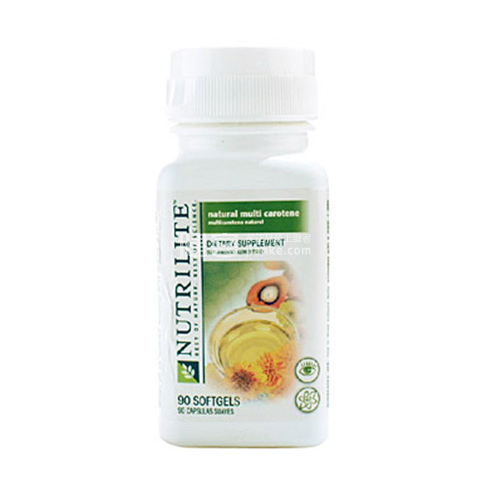 保健品 综合保健 安利纽崔莱(nutrilite)纽崔莱类胡萝卜素胶囊通用