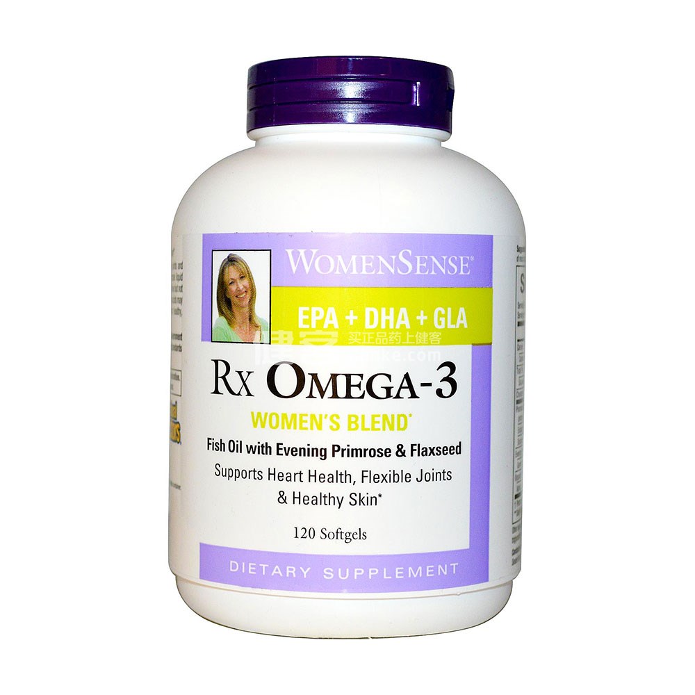 Natural Factors WomenSense RxOmega-3(RxOmega-3) _说明书_作用_效果_价格_方舟健客网上药店