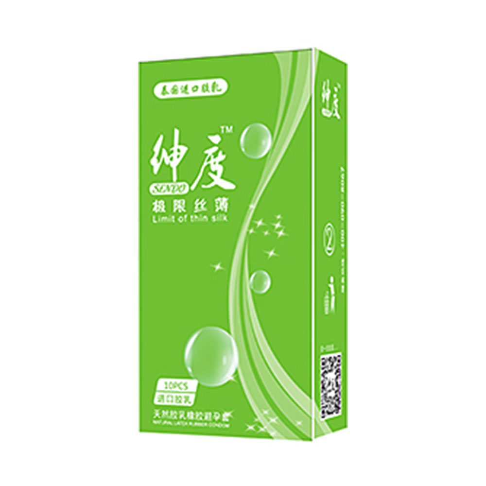 绅度白金系列极限丝薄安全套