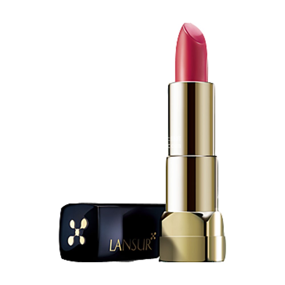 兰瑟幻夜蓝金丝润唇膏#3优雅米红