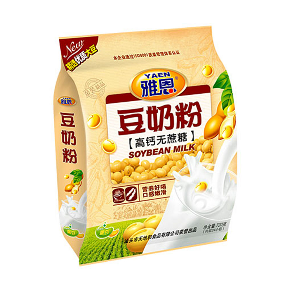 雅恩豆奶粉高钙无蔗糖