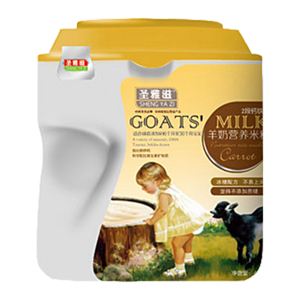 圣雅滋羊奶营养米粉钙铁锌2段