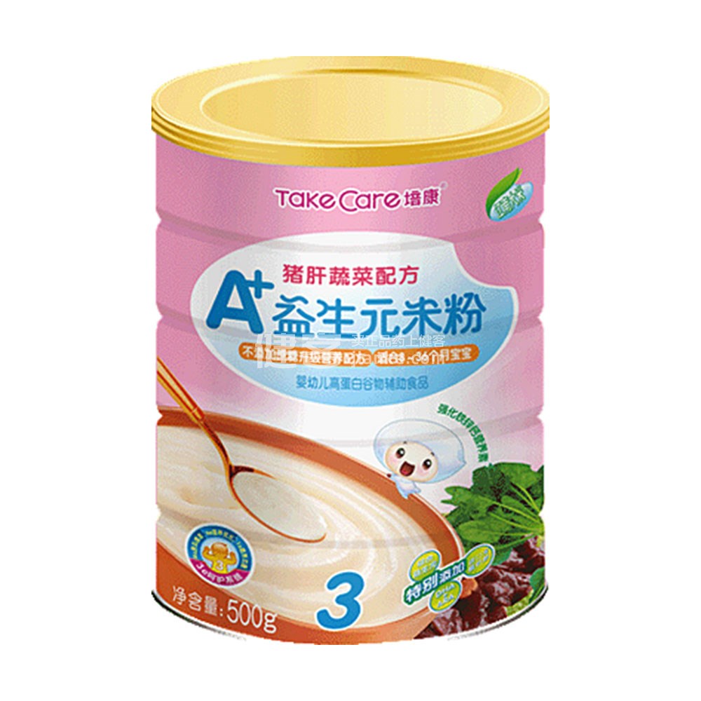 培康猪肝蔬菜a 营养米粉3段