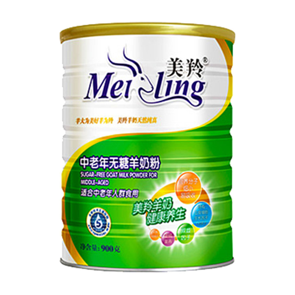 美羚 中老年无糖羊奶粉(中老年无糖羊奶粉) _说明书_作用_效果_价格