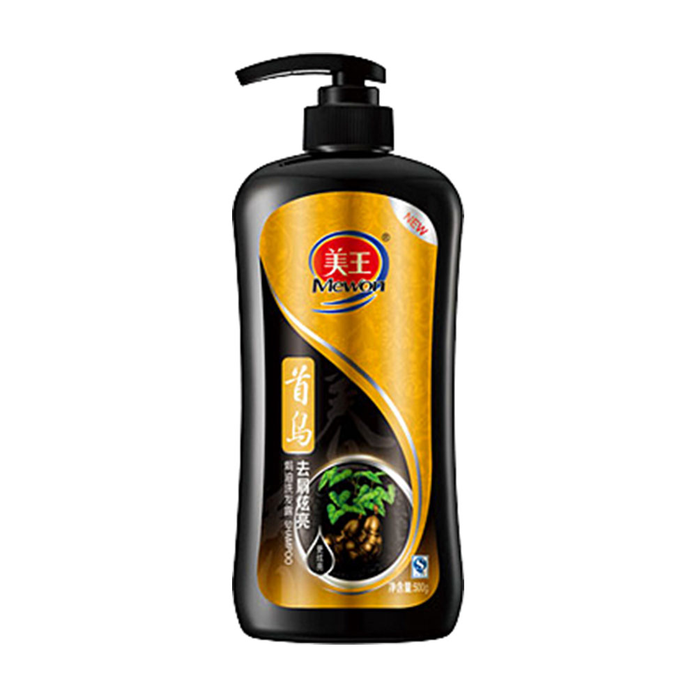 美王首乌焗油洗发露去屑炫亮