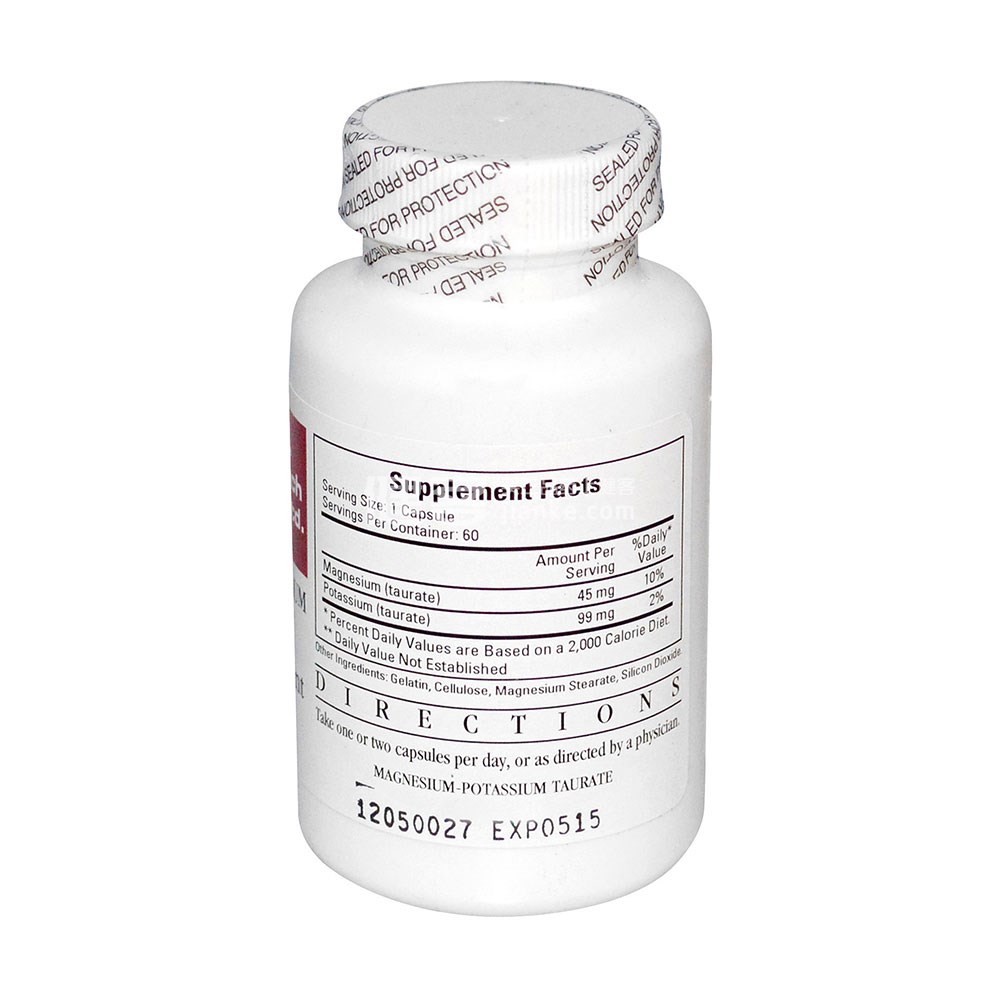 牛磺酸镁钾胶囊(120粒)