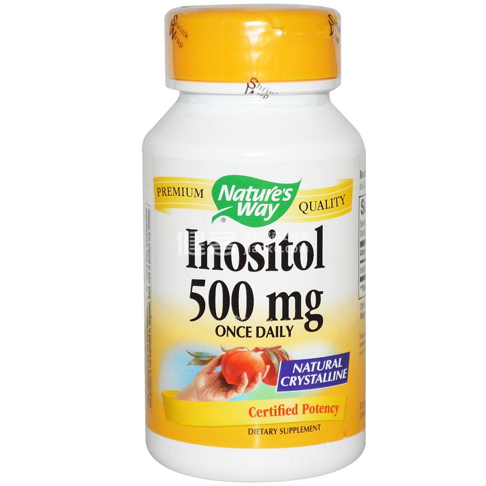 Natures Way Inositol Once Daily(500毫克 120粒)(Inositol Once Daily) _说明书 ...