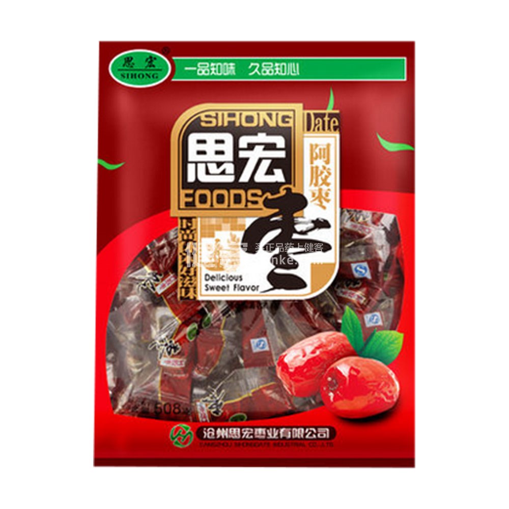 思宏 阿胶蜜枣(阿胶蜜枣) _说明书_作用_效果_价格_方舟健客网上药店