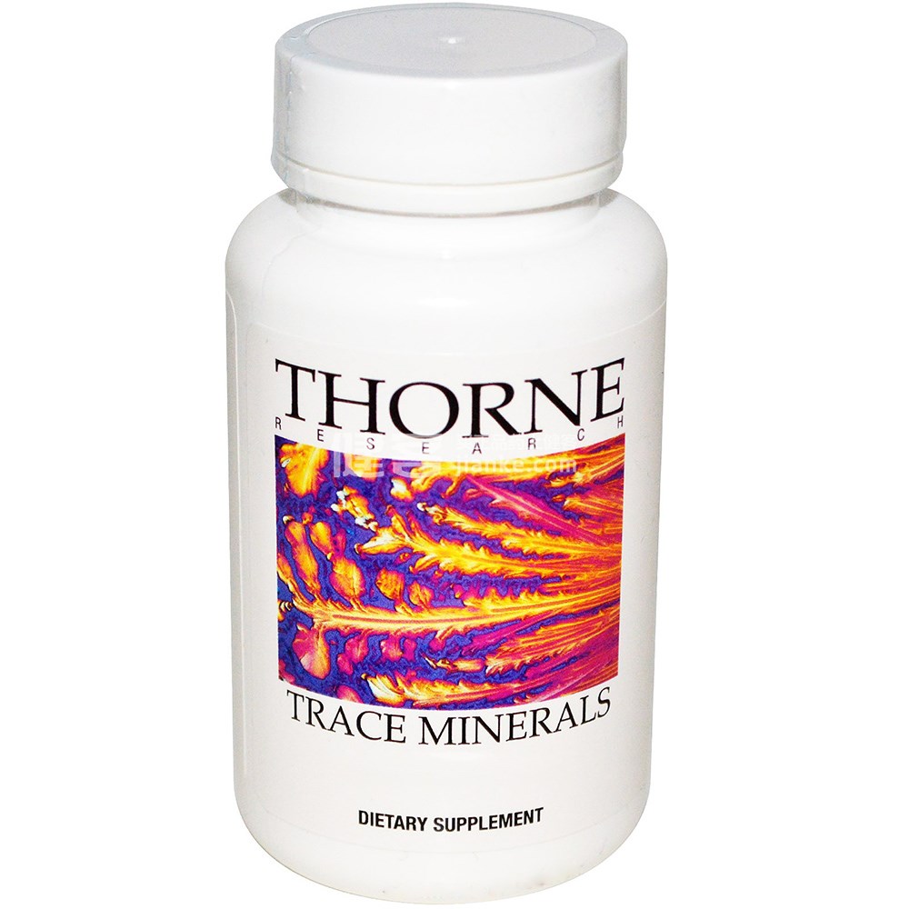 thorne research 微量矿物质胶囊(120粒)
