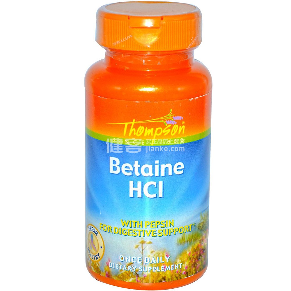 thompson 盐酸甜菜碱片剂 140片