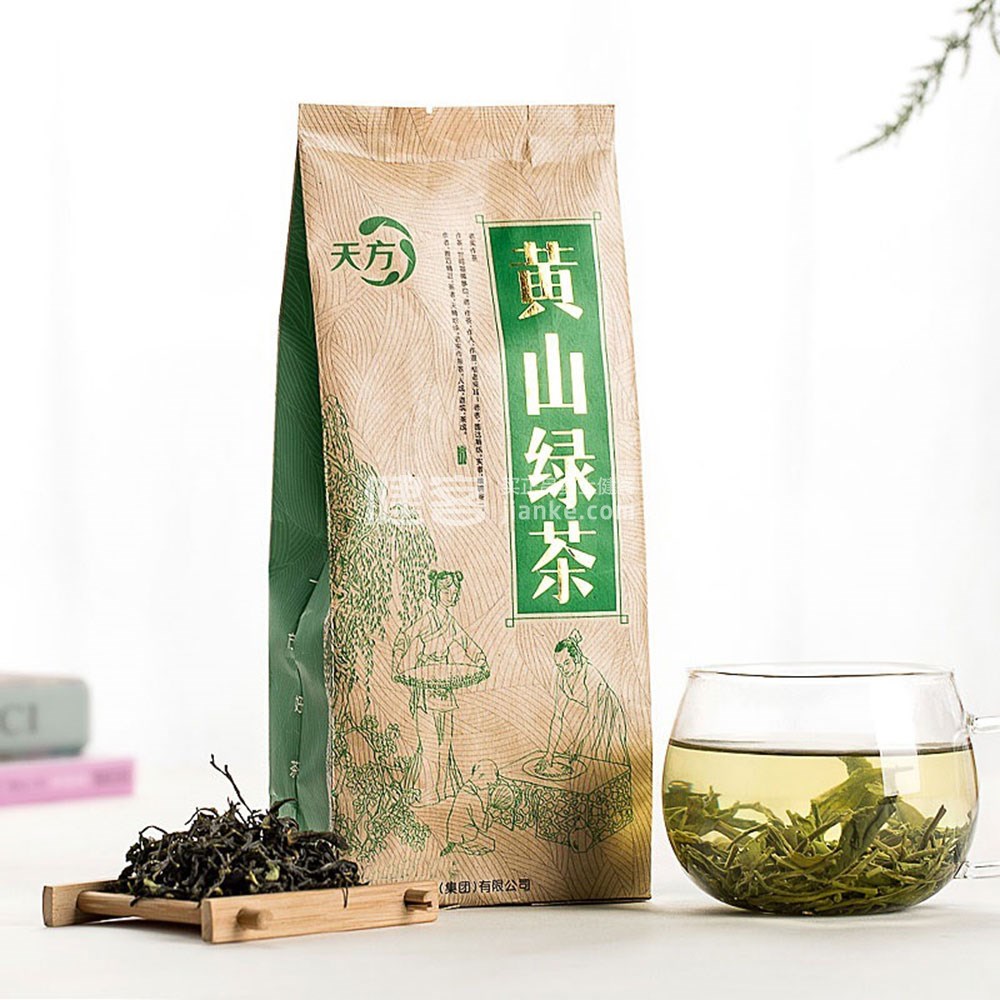 天方 黄山绿茶(350克)