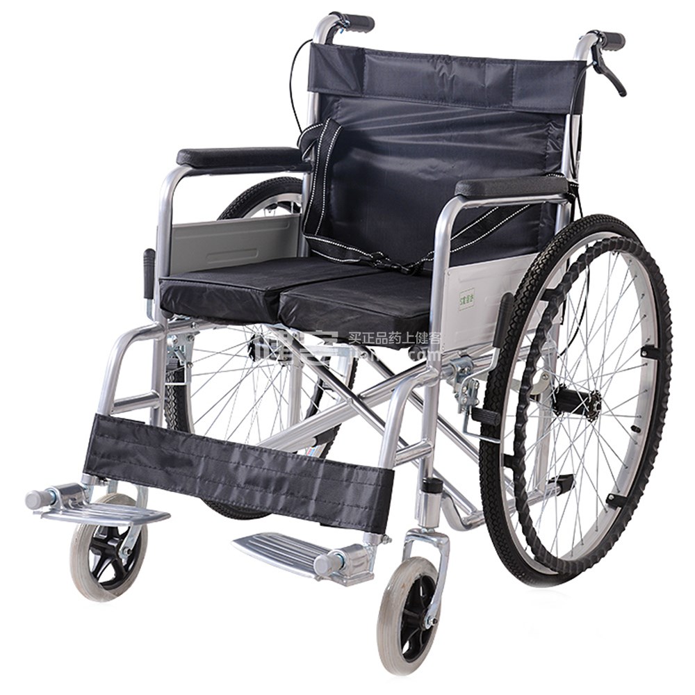 乐驰手动轮椅喷涂双翻型