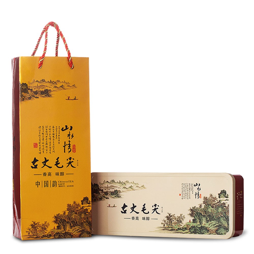 至仁膳 古丈毛尖(长铁盒装 180g)
