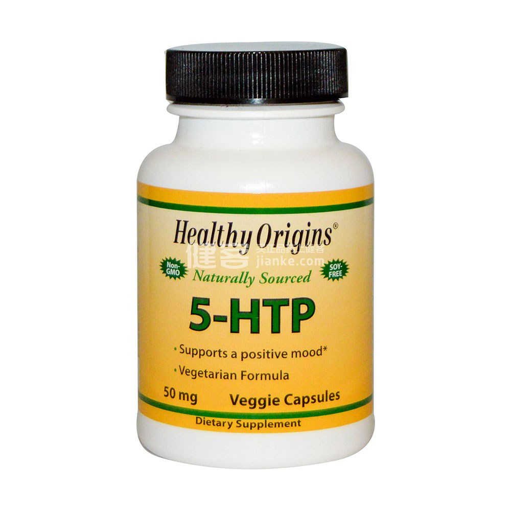 healthy origins 天然5-htp氨基酸素食胶囊(90粒)