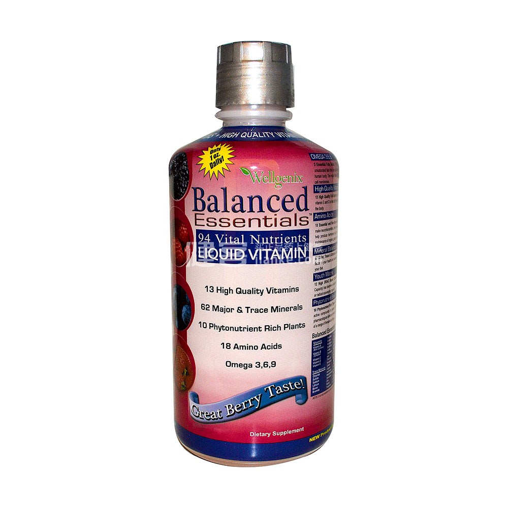 heaven sent naturals 液体复合维生素(平衡要素 808毫升)