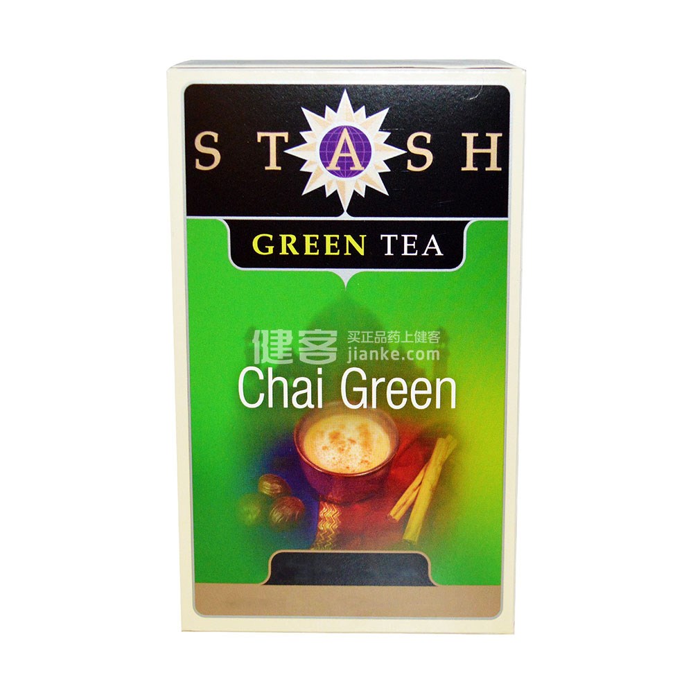 Stash Tea Chai Green Green Tea(32包)(Chai Green Green Tea) _说明书_作用_效果_价格 ...