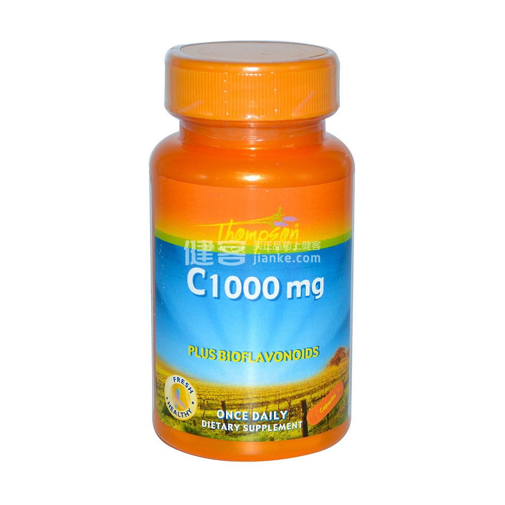 thompson维生素c胶囊60粒