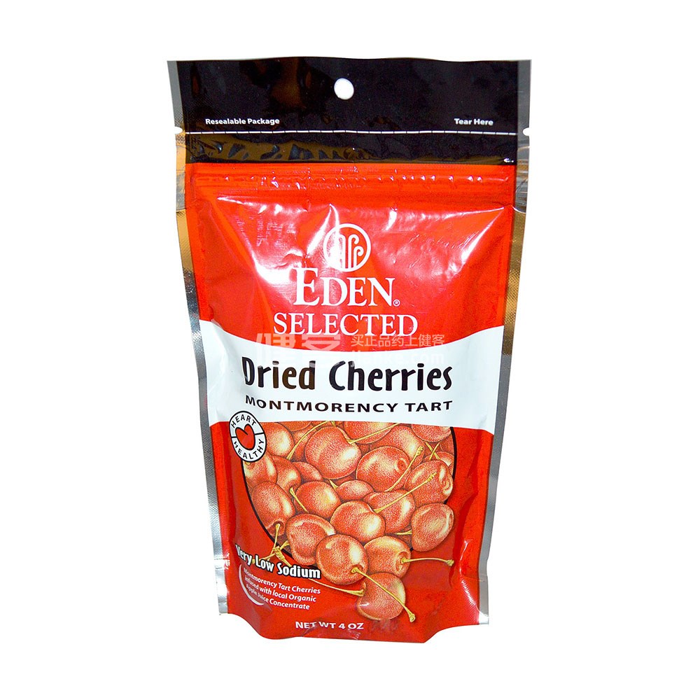 Eden Foods Montmorency tart cherry(226克)(Montmorency tart cherry) _说明书