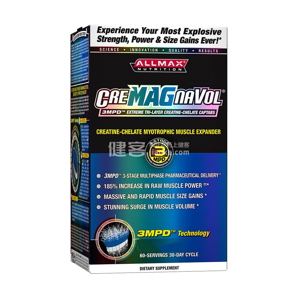 allmax nutrition cremagnavol tablets(50片)