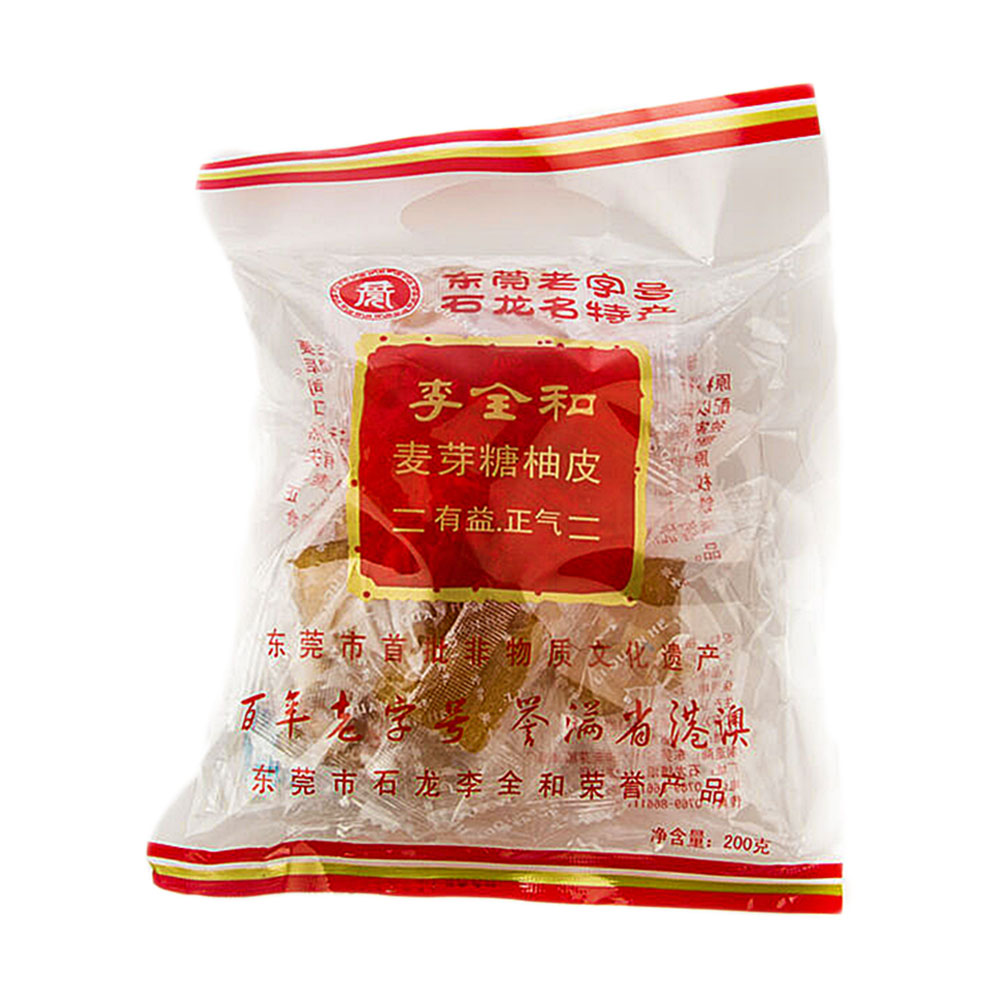 李全和东莞老字号麦芽糖柚皮200g