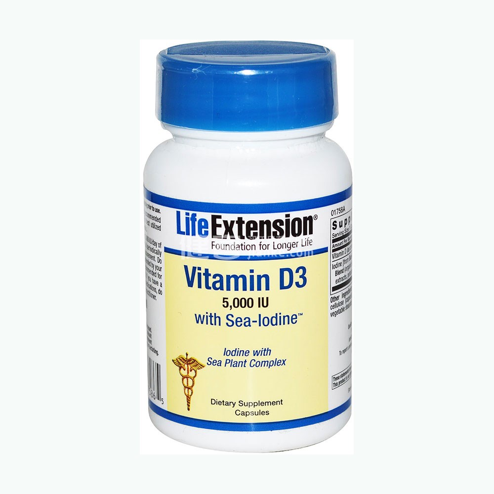 life extension 维生素d3软胶囊(5000ui 90粒)