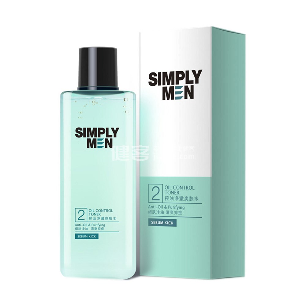 Mannings 万宁 SIMPLY MEN 控油净澈爽肤水(控油净澈爽肤水) _说明书_作用_效果_价格_方舟健客网上药店