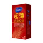 海氏海诺天然胶乳橡胶避孕套(透薄纤柔亲肤)